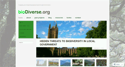 Desktop Screenshot of bio-diverse.org