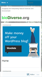 Mobile Screenshot of bio-diverse.org